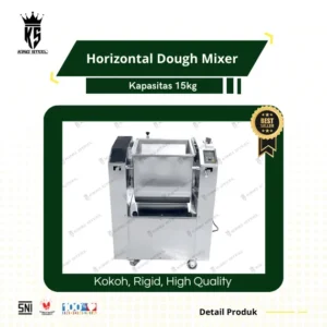 Horizontal Dough Mixer Kapasitas 15 kg